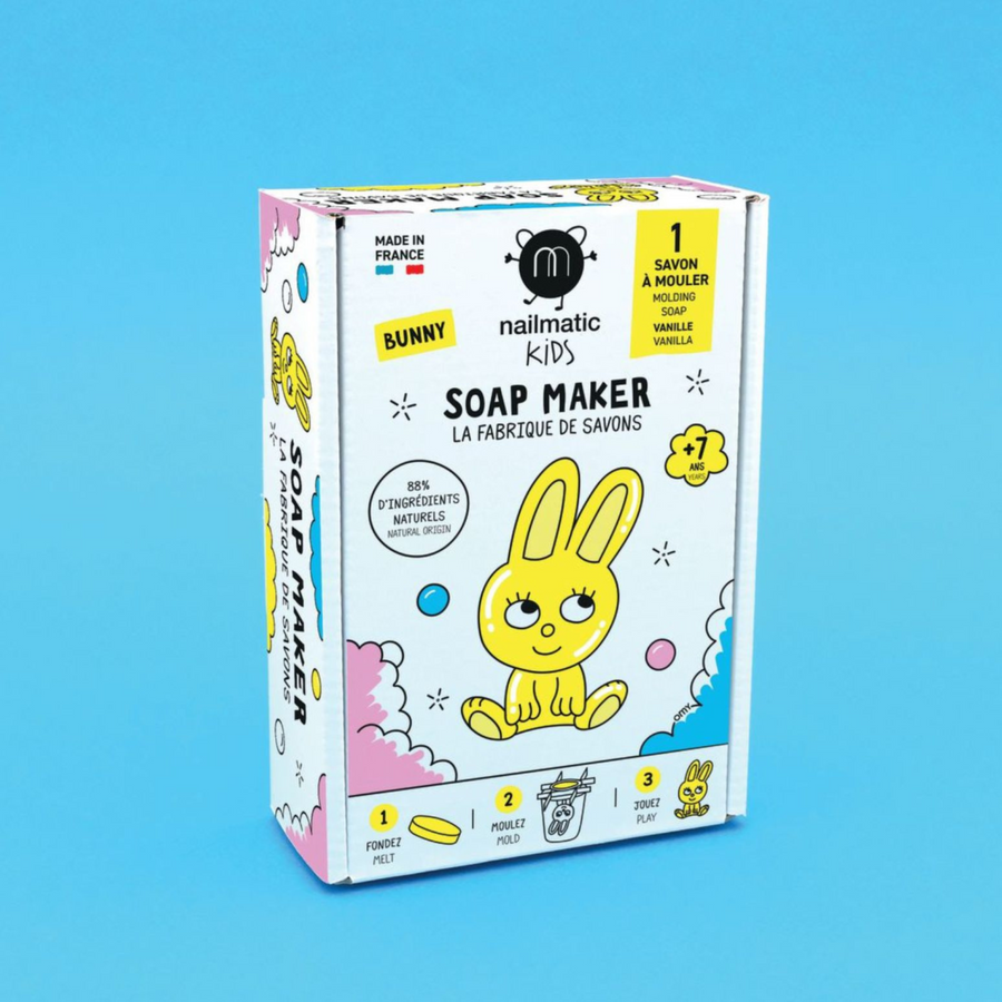 Nailmatic DIY Soap Maker Kit, Bunny |Mockingbird Baby & Kids