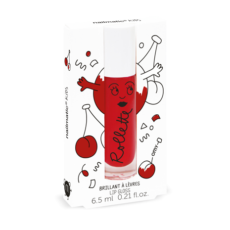 Nailmatic Cherry Rollette Lip Gloss |Mockingbird Baby & Kids