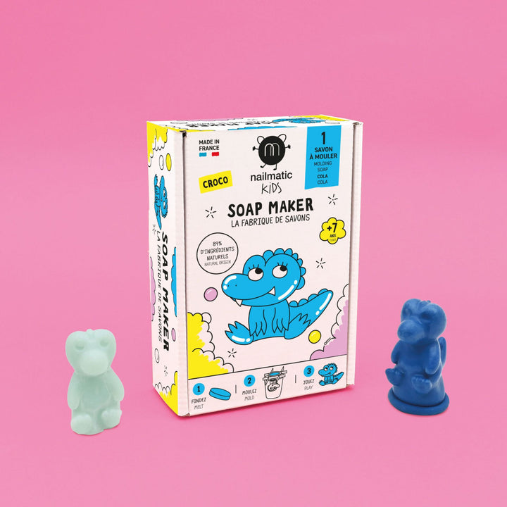 Nailmatic DIY Soap Maker Kit, Crocodile |Mockingbird Baby & Kids