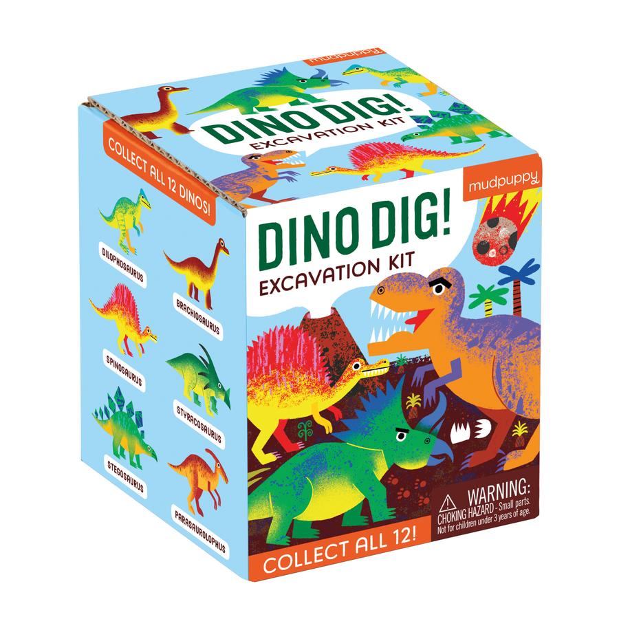 Mudpuppy Dino Dig Excavation Kit |Mockingbird Baby & Kids
