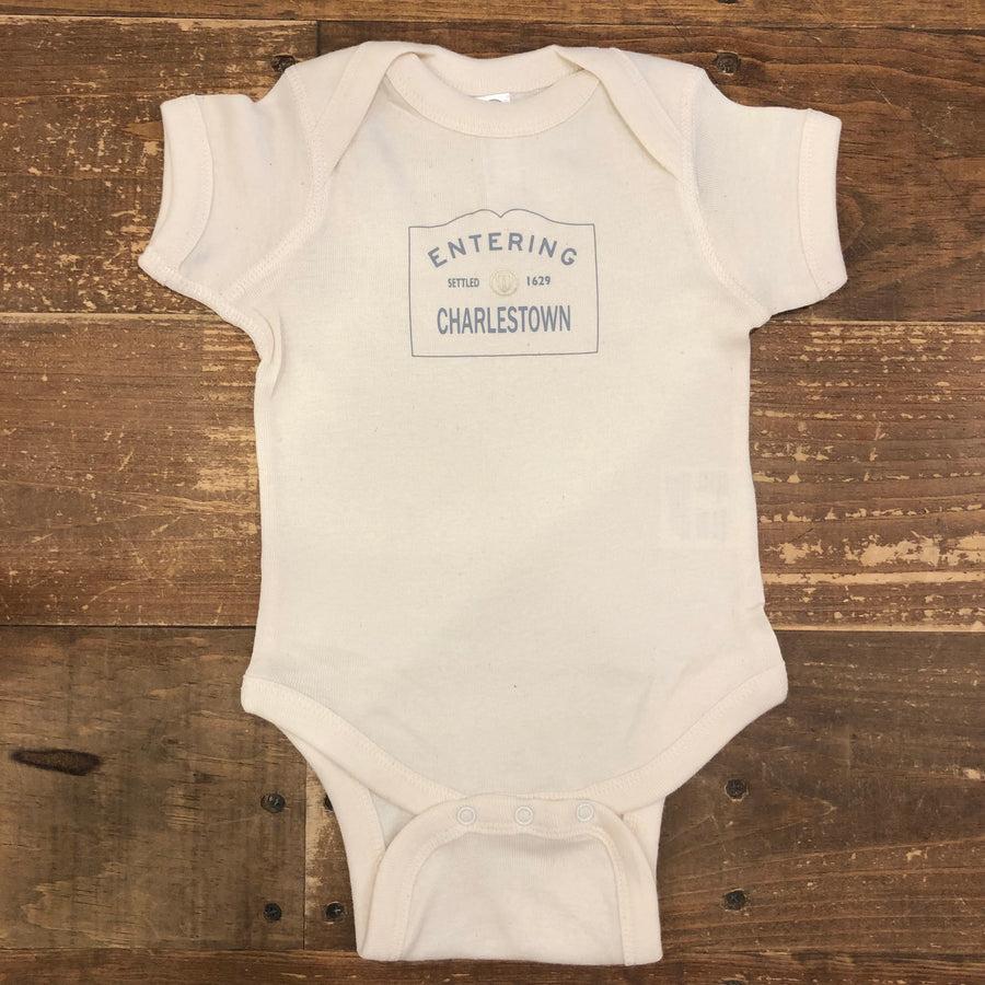 About Me Baby Entering Charlestown Onesie |Mockingbird Baby & Kids