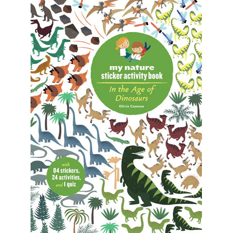 Princeton Architectural Press In the Age of Dinosaurs: My Nature Sticker Activity Book |Mockingbird Baby & Kids