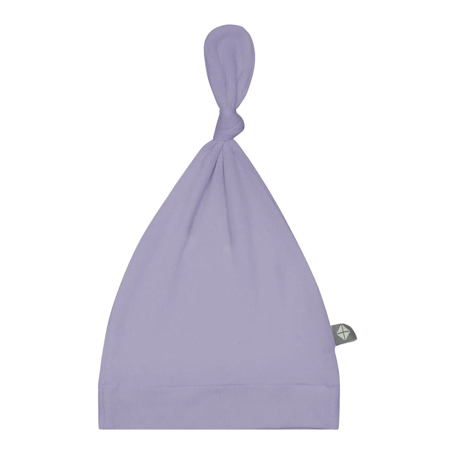Kyte Baby Solid Knotted Cap, Taro |Mockingbird Baby & Kids