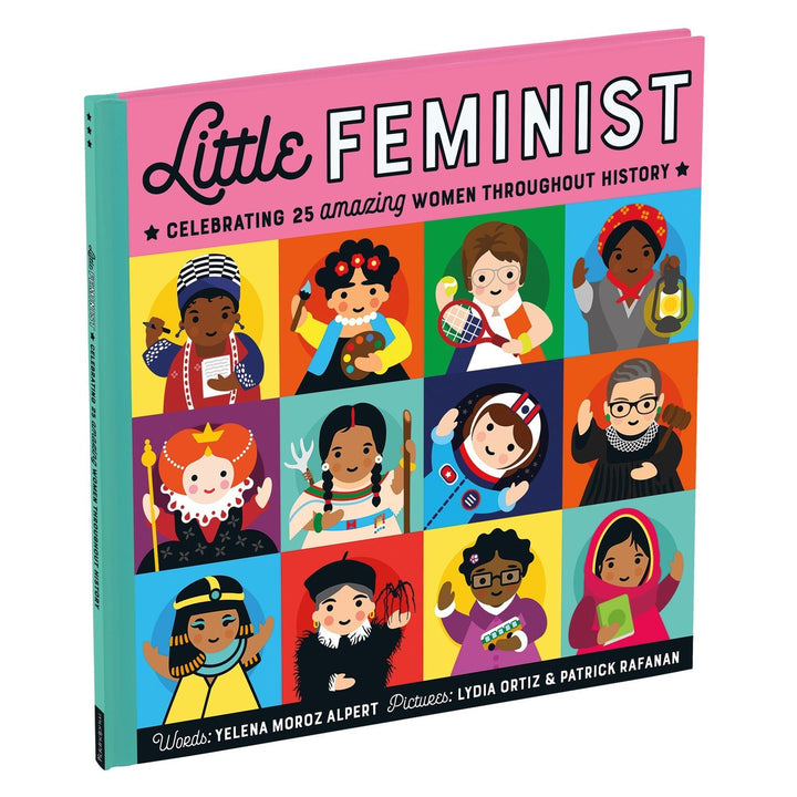 Mudpuppy Little Feminist: Celebrating 25 Amazing Women Throughout History by Yelena Moroz Alpert