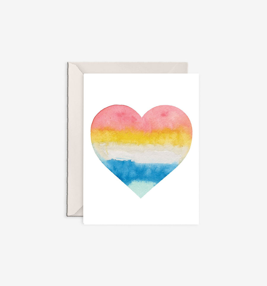 emmy + olly Heart Greeting Card |Mockingbird Baby & Kids