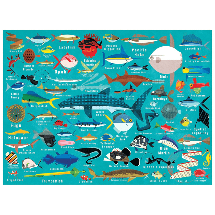 Ocean Life 1000 Piece Puzzle