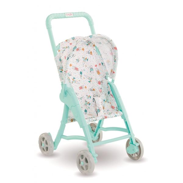 Corolle Stroller for 12" Doll, Mint |Mockingbird Baby & Kids