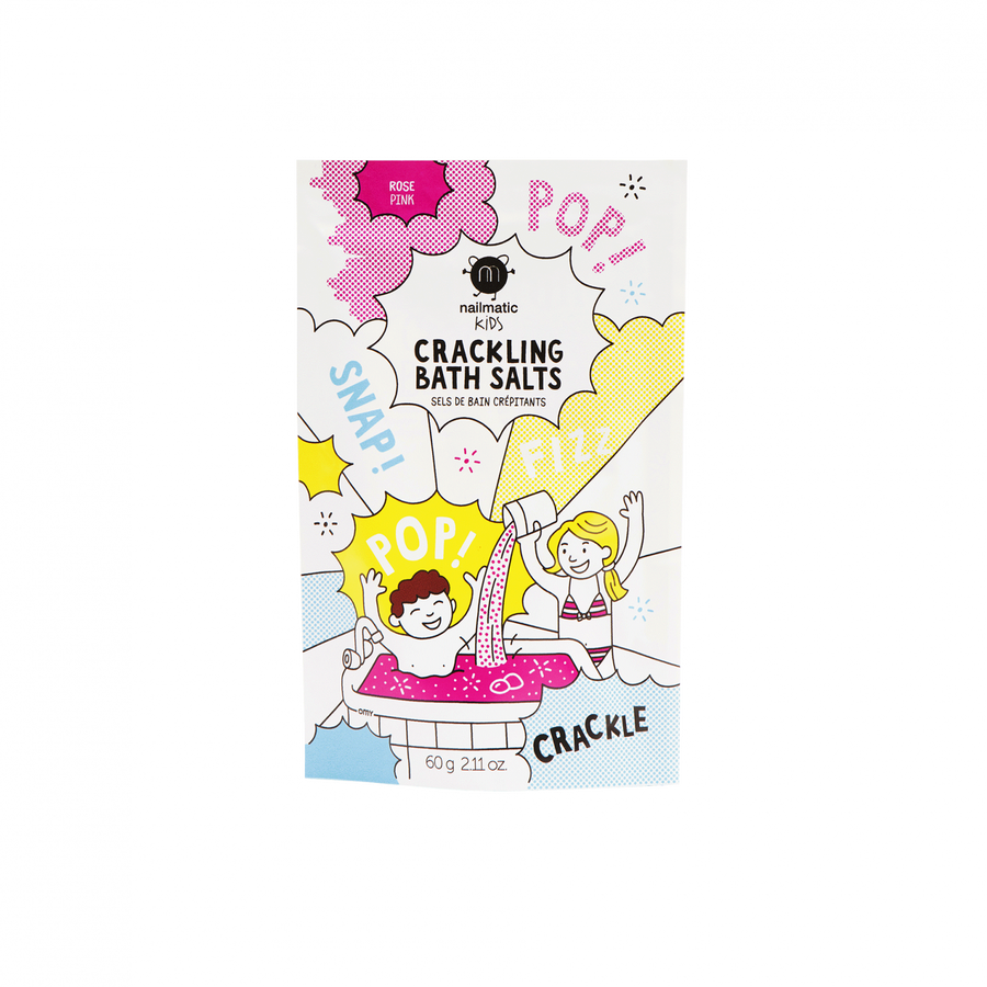 Nailmatic Crackling Bath Salts, Pink |Mockingbird Baby & Kids