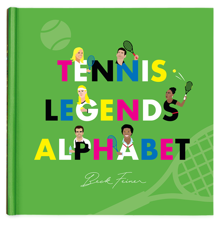 Alphabet Legends Tennis Legends Alphabet Book |Mockingbird Baby & Kids