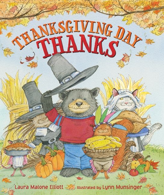 Harper Collins Thanksgiving Day Thanks by Laura Malone Elliott |Mockingbird Baby & Kids